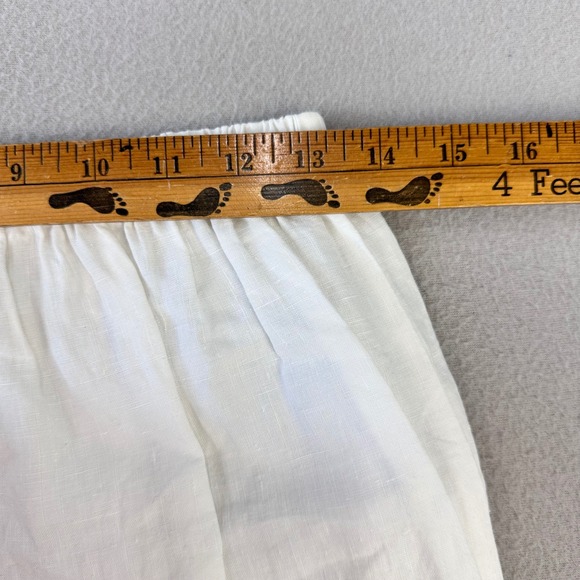 American Vintage White Linen Maxi Skirt and Tank Set - Picture 10 of 12